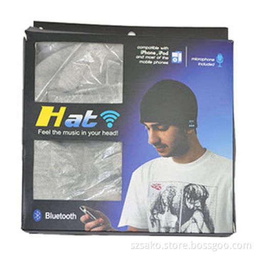 Wireless Knitted Music Cap, Handsfree Phone Call Answer Ears-free, Portable Fashion Design